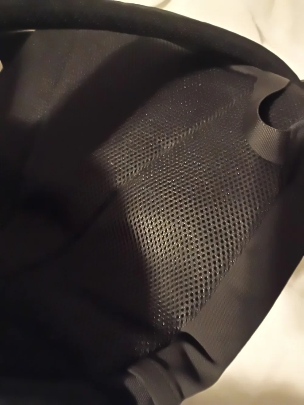 Men's Black Everyday Backpack with Minimal Logo
